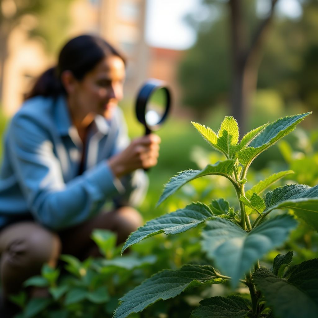 Diagnóstico profesional de problemas en plantas